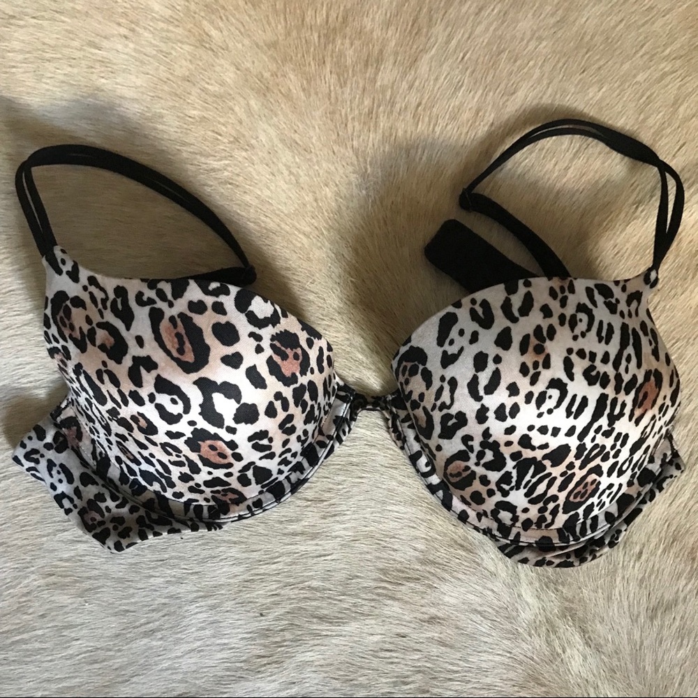 Victoria’s Secret cheetah push up bra